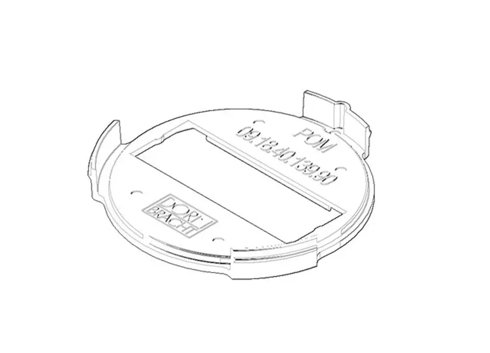 DORNBRACHT Halter ERSATZTEILE 091840139 51x 6,5 x 51 mm, 09184013990 Galeriebild 1